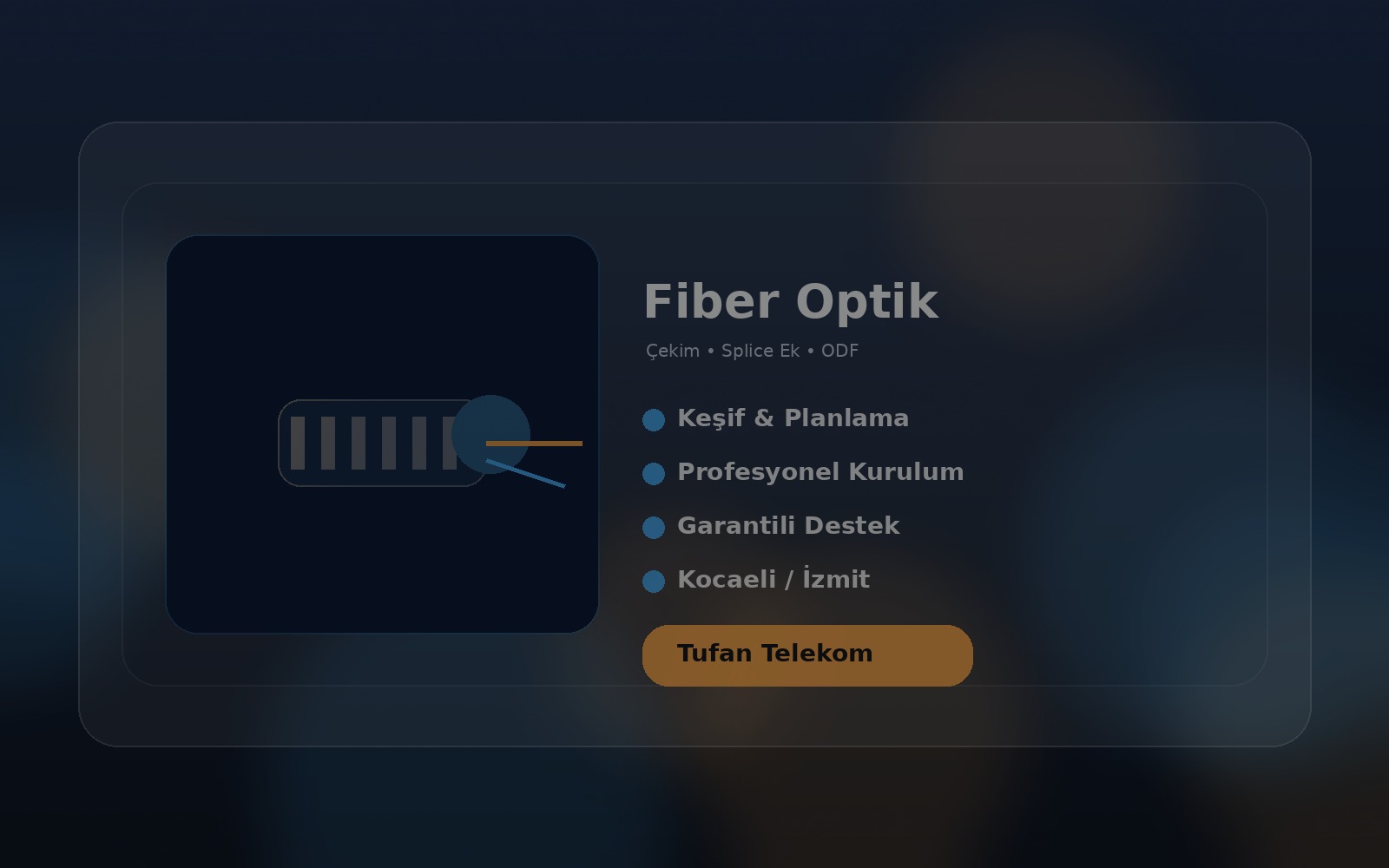 Fiber Optik Altyapı